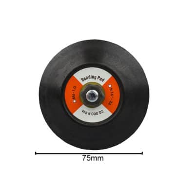 75mm backing plate