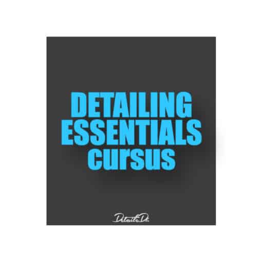 Detailing opleiding belgie detailing essentials basis detailing
