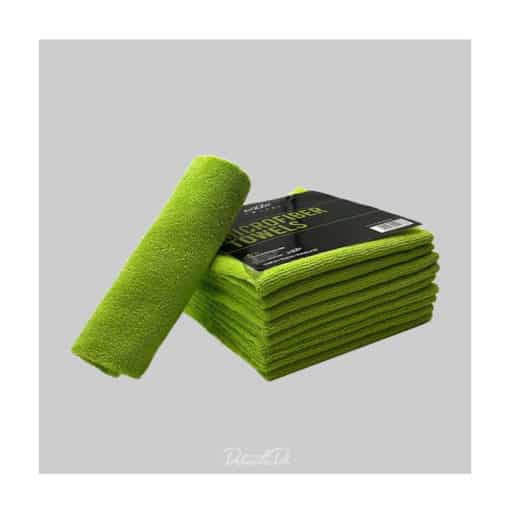 Zvizzer Microfiber Towel Green 10 Pack